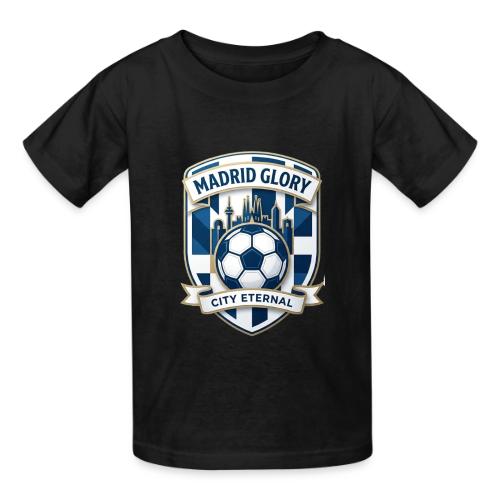 Madrid Skyline Glory T Shirt, Madrid Fan Gift - Gildan Ultra Cotton Youth T-Shirt