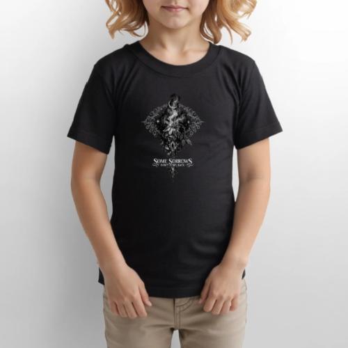 Wilted Rose Turning | Some sorrows don't echo back - Gildan Ultra Cotton Youth T-Shirt