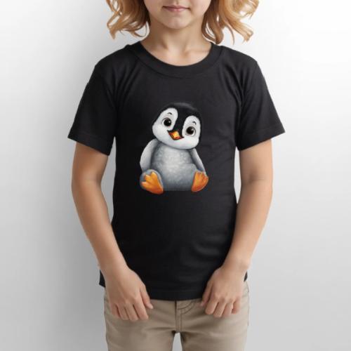 Innocent Penguin Sitting - Gildan Ultra Cotton Youth T-Shirt