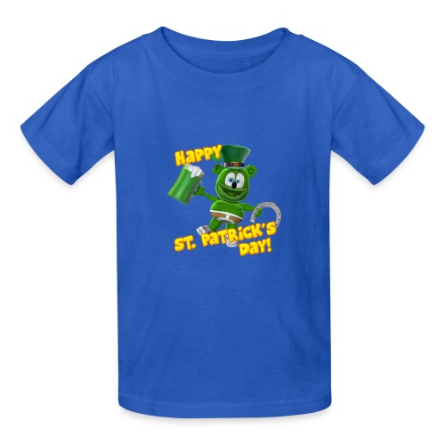 Gummibär (The Gummy Bear) Saint Patrick's Day - Gildan Ultra Cotton Youth T-Shirt