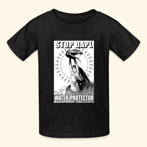 STOP DAPL Water Protector - Gildan Ultra Cotton Youth T-Shirt
