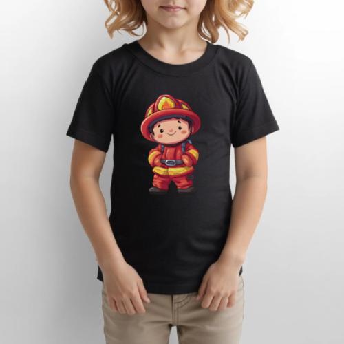 Friendly Firefighter Hero - Gildan Ultra Cotton Youth T-Shirt