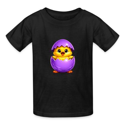 Easter Chick Purple - Gildan Ultra Cotton Youth T-Shirt