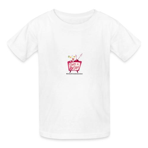 sassnsips com drinksfriendstelevision - Gildan Ultra Cotton Youth T-Shirt