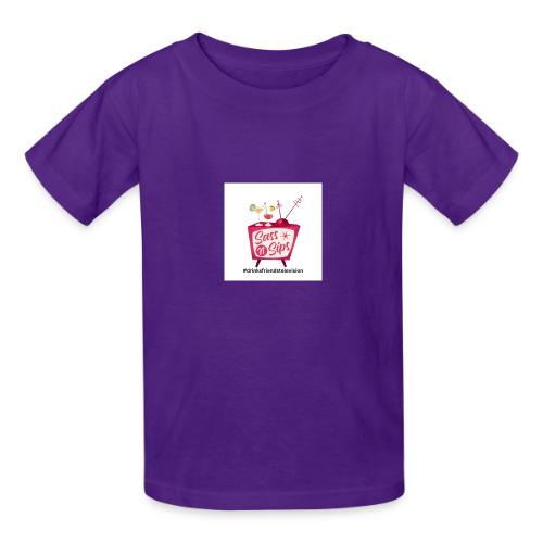 sassnsips com drinksfriendstelevision - Gildan Ultra Cotton Youth T-Shirt