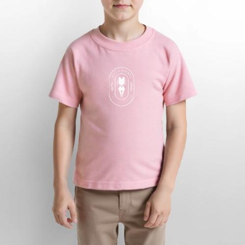Full Logo White - Gildan Ultra Cotton Youth T-Shirt
