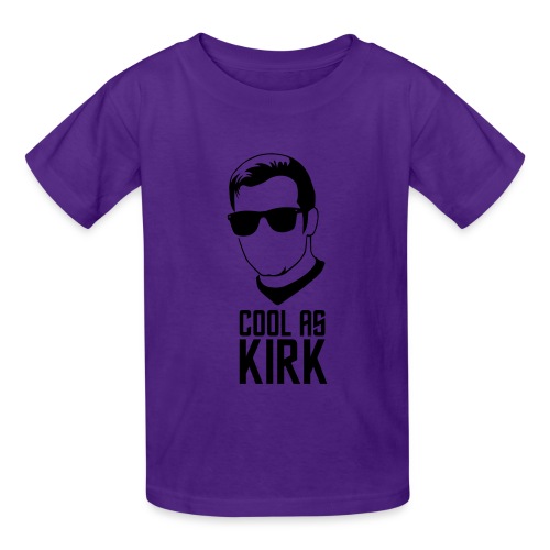 Cool As Kirk - Gildan Ultra Cotton Youth T-Shirt