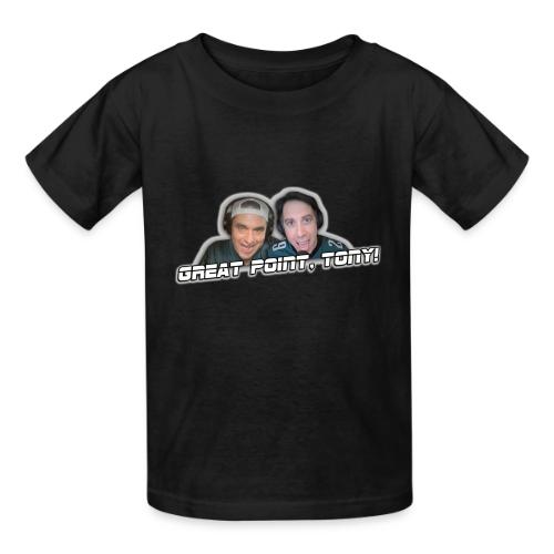 GREAT POINT, TONY! (with Fusco Show back) - Gildan Ultra Cotton Youth T-Shirt
