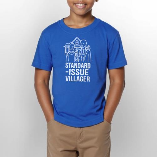 Standard-Issue Villagers (White on Color) - Gildan Ultra Cotton Youth T-Shirt