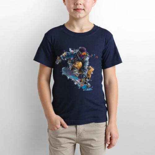 Snowboarding: Splash of Speed - Gildan Ultra Cotton Youth T-Shirt