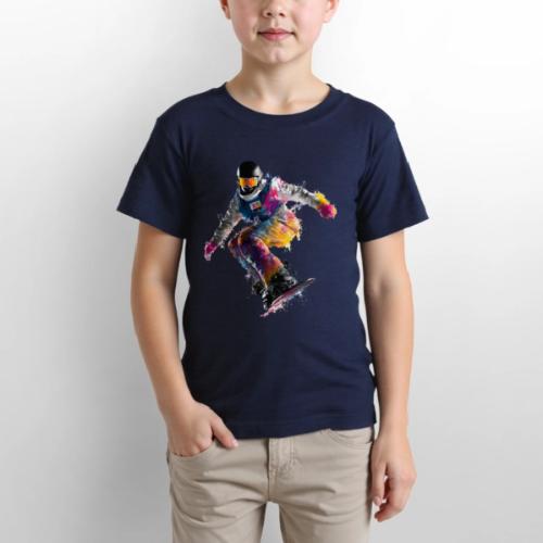 Snowboarding: Frozen Palette - Gildan Ultra Cotton Youth T-Shirt