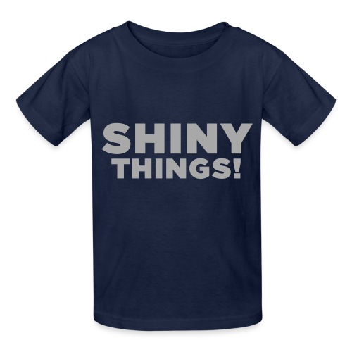 Shiny Things. Funny ADHD Quote - Gildan Ultra Cotton Youth T-Shirt