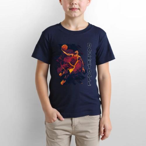 Basketball Charge - Gildan Ultra Cotton Youth T-Shirt