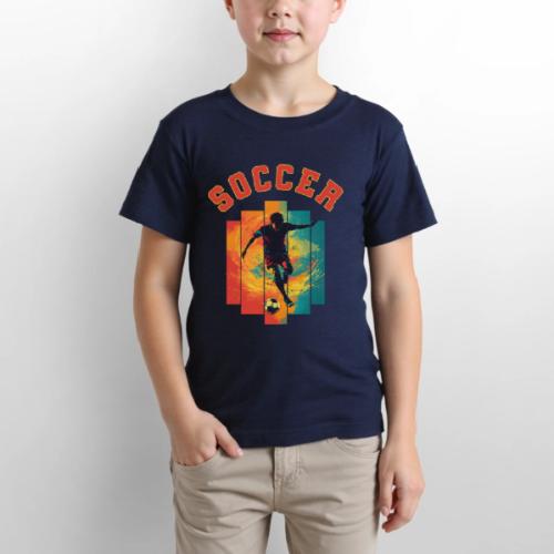 Soccer Heartbeat - Gildan Ultra Cotton Youth T-Shirt