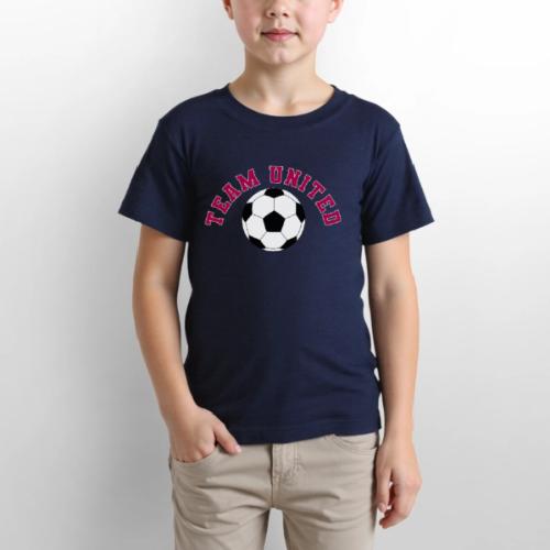 Team United Soccer Ball Sports Design - Gildan Ultra Cotton Youth T-Shirt