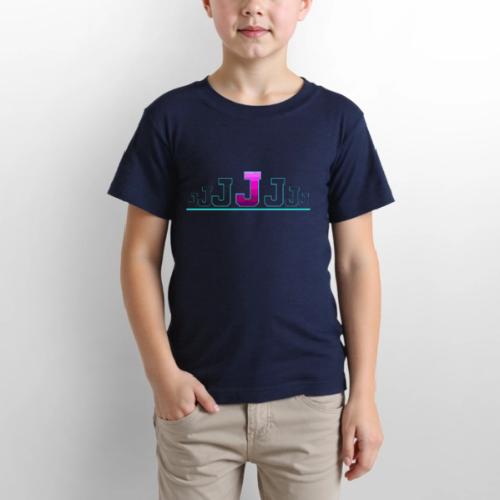 Letter J – Capital Varsity Alphabet Monogram - Gildan Ultra Cotton Youth T-Shirt
