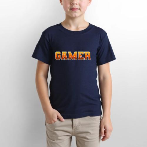 Gamer Varsity Gradient Design for Apparel - Gildan Ultra Cotton Youth T-Shirt