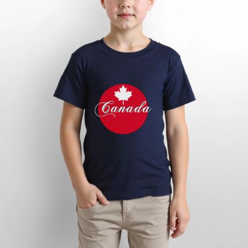 Canada in red and white - Gildan Ultra Cotton Youth T-Shirt