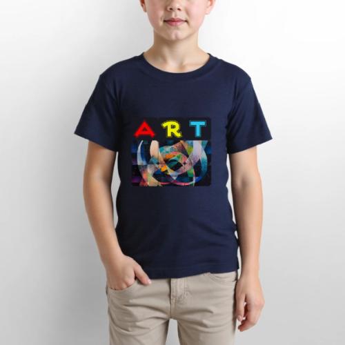 Art of Stripes and Shades - Gildan Ultra Cotton Youth T-Shirt