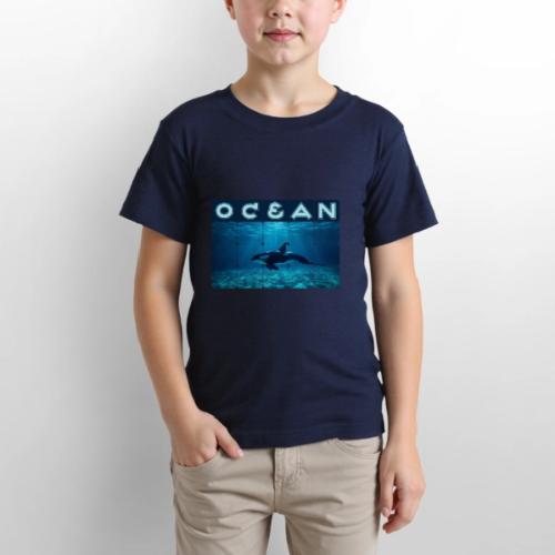 Ocean: Orca in Motion - Gildan Ultra Cotton Youth T-Shirt