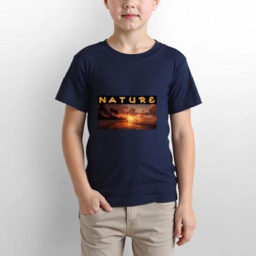 Nature: Sunset Serenity - Gildan Ultra Cotton Youth T-Shirt