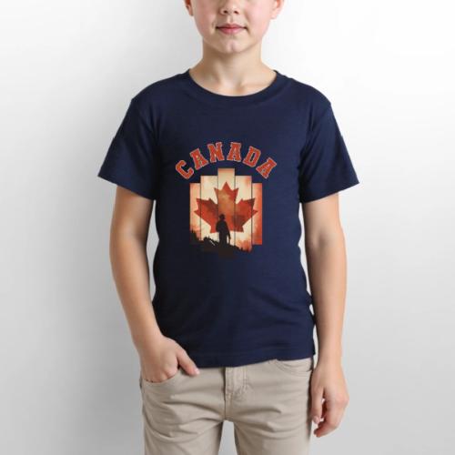 Proud Canadian Shadow - Gildan Ultra Cotton Youth T-Shirt