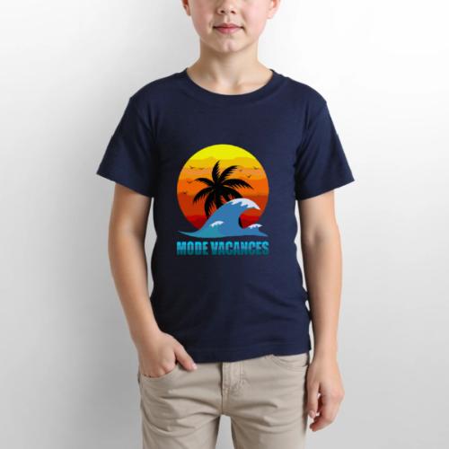 Vacation Mode: Tropical Escape - Gildan Ultra Cotton Youth T-Shirt