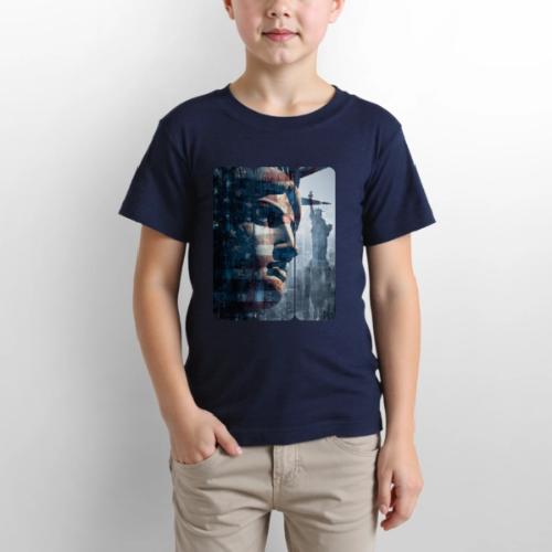 USA: Liberty in Three Visions - Gildan Ultra Cotton Youth T-Shirt