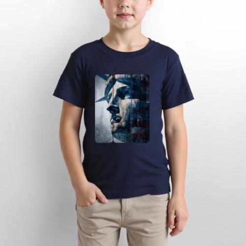 USA: Urban Liberty Triptych - Gildan Ultra Cotton Youth T-Shirt