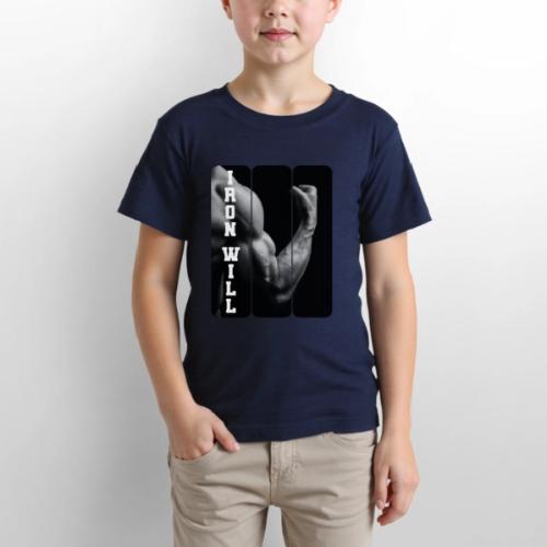 Bodybuilding: Iron Will - Gildan Ultra Cotton Youth T-Shirt
