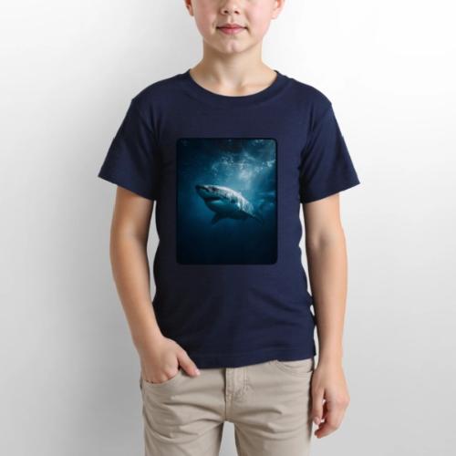 Great White Shark Ocean Design - Gildan Ultra Cotton Youth T-Shirt