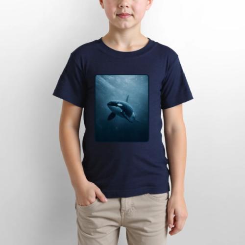 Orca Ocean Wildlife Design - Gildan Ultra Cotton Youth T-Shirt