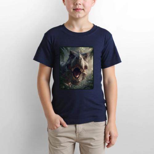 T Rex Jungle Roar Design - Gildan Ultra Cotton Youth T-Shirt