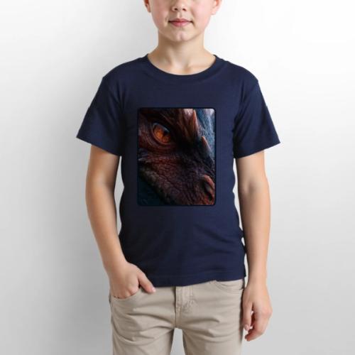 Fierce Ancient Dragon Portrait Design - Gildan Ultra Cotton Youth T-Shirt