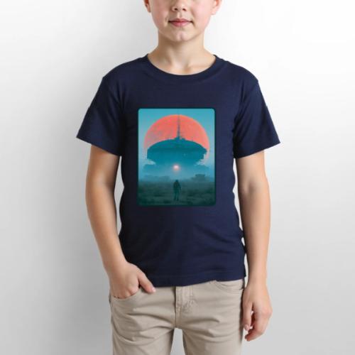 Astronaut Alien Outpost Design - Gildan Ultra Cotton Youth T-Shirt