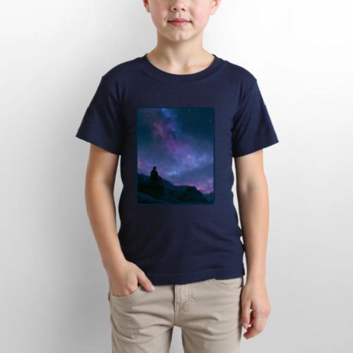 Stargazer Nebula Night Sky Art - Gildan Ultra Cotton Youth T-Shirt