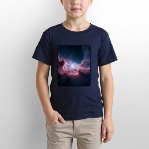 Radiant Cosmic Nebula Artwork - Gildan Ultra Cotton Youth T-Shirt