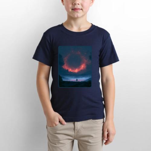 Supernova Reflection Space Scene - Gildan Ultra Cotton Youth T-Shirt