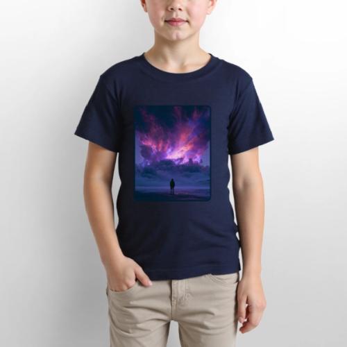 Cosmic Supernova Night Design - Gildan Ultra Cotton Youth T-Shirt
