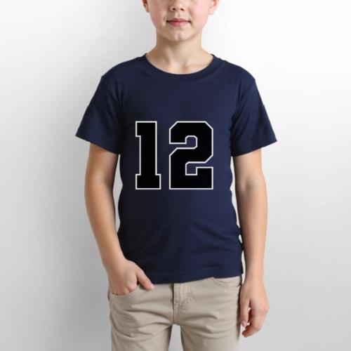Varsity Number 12 Sports Design - Gildan Ultra Cotton Youth T-Shirt