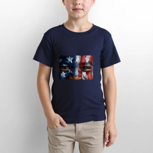 USA: Three Panels of Pride - Gildan Ultra Cotton Youth T-Shirt