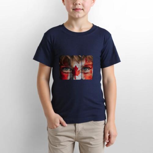 Canada: Maple Leaf Gaze - Gildan Ultra Cotton Youth T-Shirt