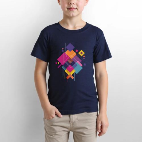 Vibrant Geometry - Gildan Ultra Cotton Youth T-Shirt