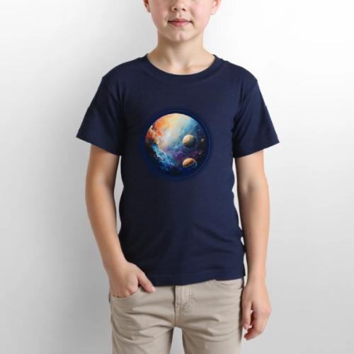 Nebula of Planets - Gildan Ultra Cotton Youth T-Shirt