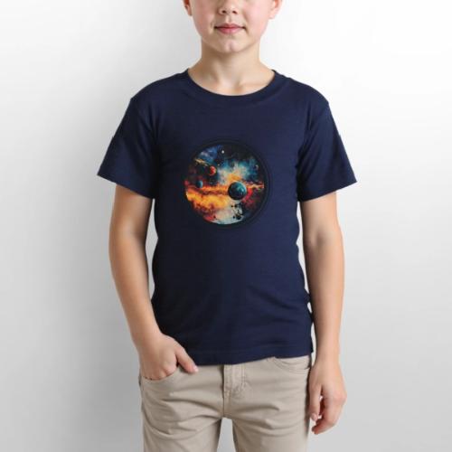Cosmic Brush Planets - Gildan Ultra Cotton Youth T-Shirt