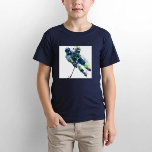 Hockey: Frozen Motion - Gildan Ultra Cotton Youth T-Shirt