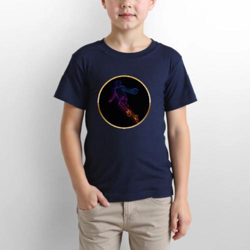 Basketball: Neon Jump Shot - Gildan Ultra Cotton Youth T-Shirt