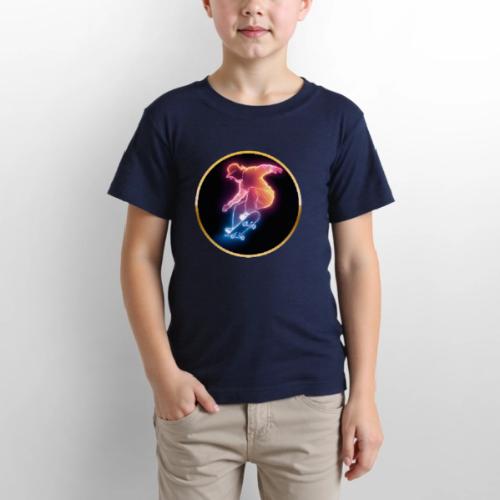 Skateboarding: Golden Trick Rider - Gildan Ultra Cotton Youth T-Shirt