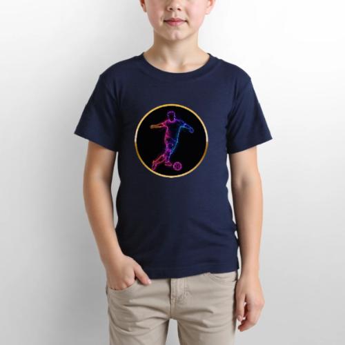 Neon Soccer Flow - Gildan Ultra Cotton Youth T-Shirt