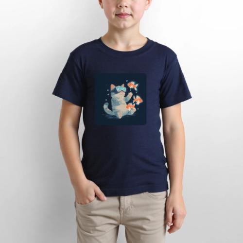Cat: VR Fish Chase - Gildan Ultra Cotton Youth T-Shirt